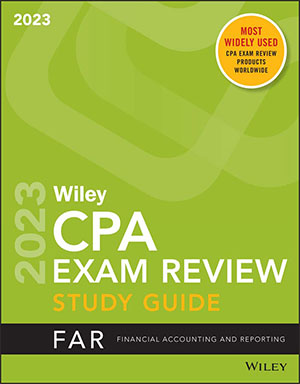 Wiley's CPA 2023 學習指南及練習題：財務會計及報告