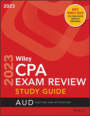 Wiley's CPA 2023 學習指南及練習題：審計